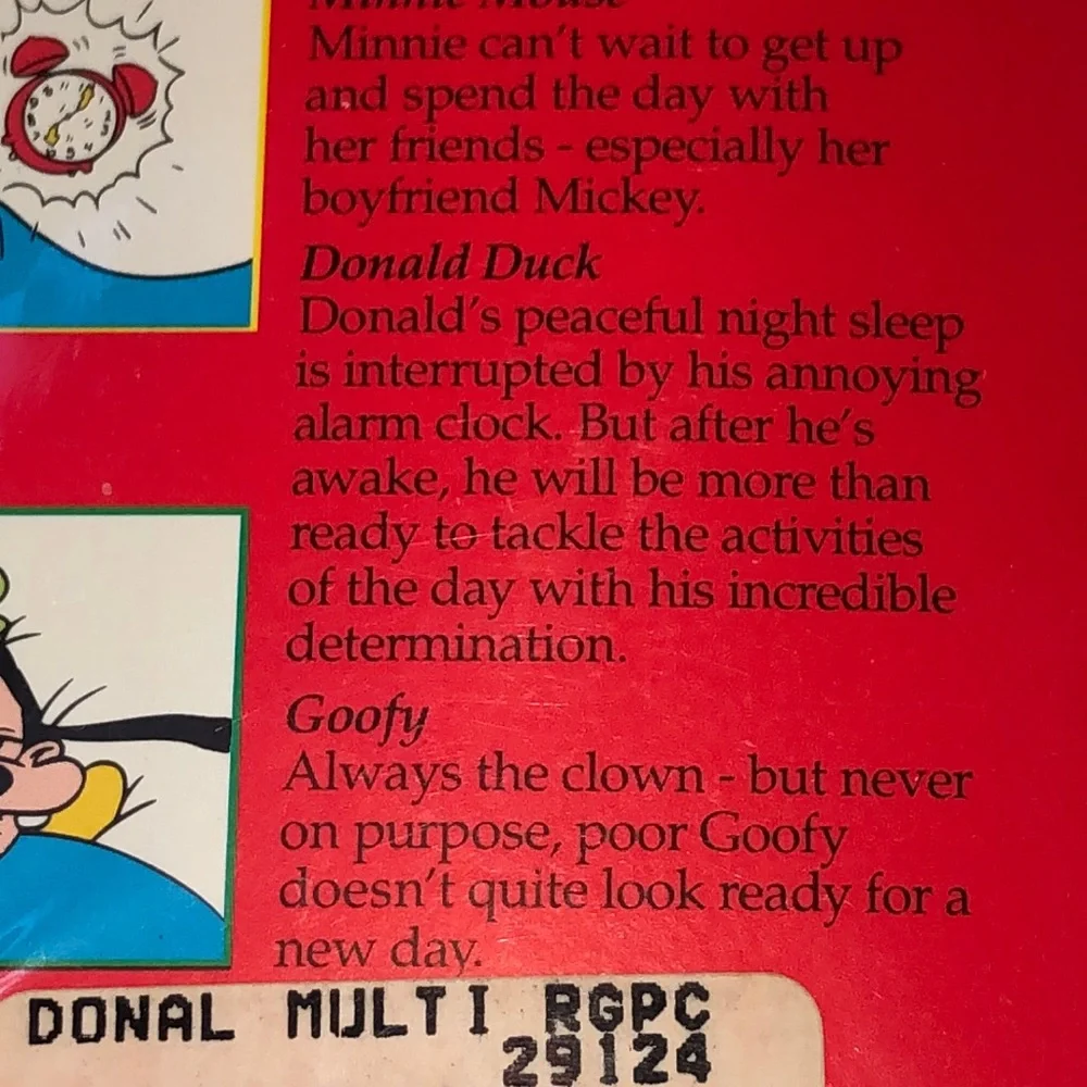 Mickey’s stuff for kids pillowcase Donald Duck 1990s Disney pillowcase NWT